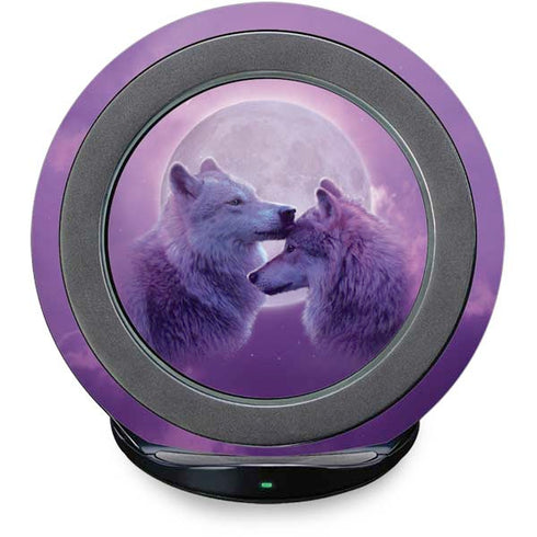 Vincent Hie Loving Wolves Fast Charge Wireless Charging Stand Skin